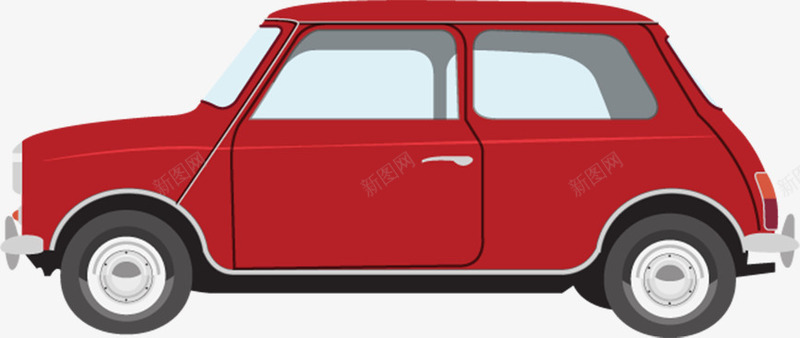 红色汽车icon图标png_新图网 https://ixintu.com icon 汽车 红色