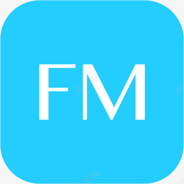 手机FM直播间软件APP图标图标