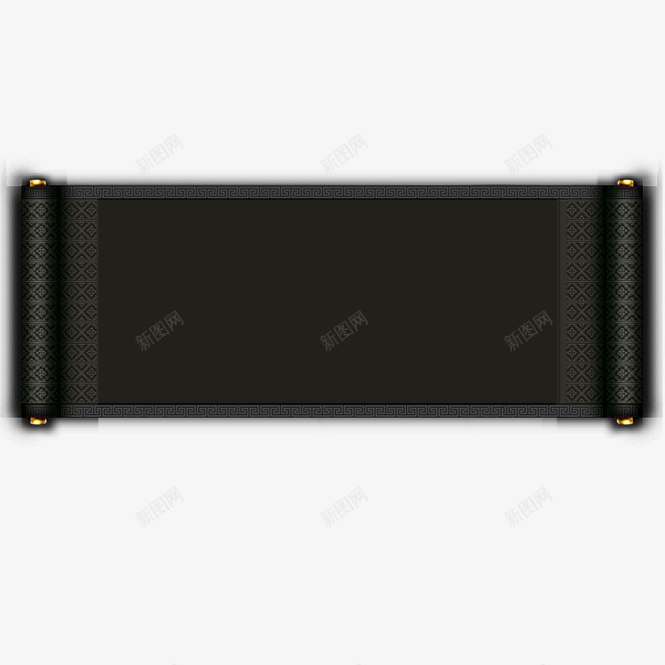 卷轴png免抠素材_新图网 https://ixintu.com 卷轴 文房四宝 纸 长卷