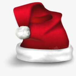 红色圣诞礼帽素材