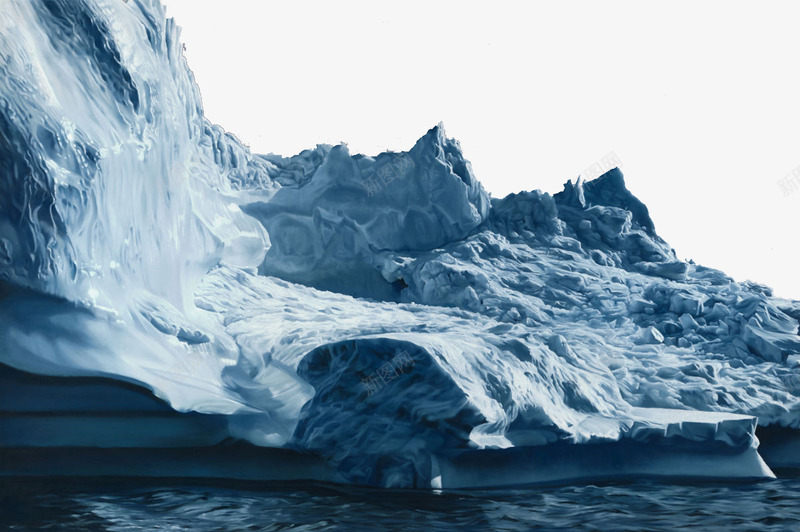 冰山png免抠素材_新图网 https://ixintu.com 冰 山 山脉 模型 雪山