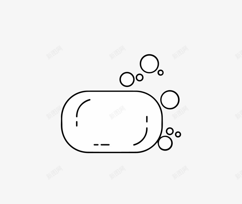 肥皂气泡图标png_新图网 https://ixintu.com icon 图标 气泡 气泡饮 洗澡 生活用品 肥皂
