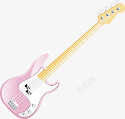 粉色吉他吉他高清图片