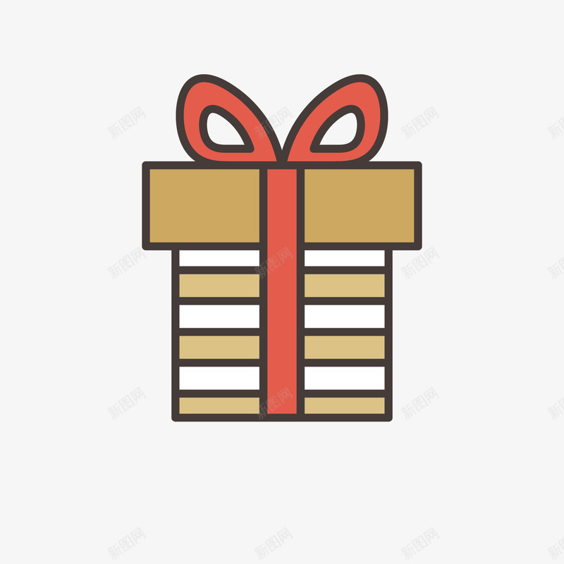 方形礼盒线稿圣诞元素png免抠素材_新图网 https://ixintu.com 平面 形状 方形 礼物 线稿 节日 蝴蝶结 设计