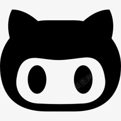 GitHub的要领GitHub吉祥物标志变异图标高清图片