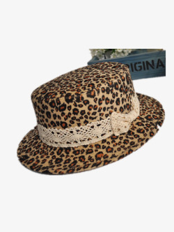 豹纹帽子素材