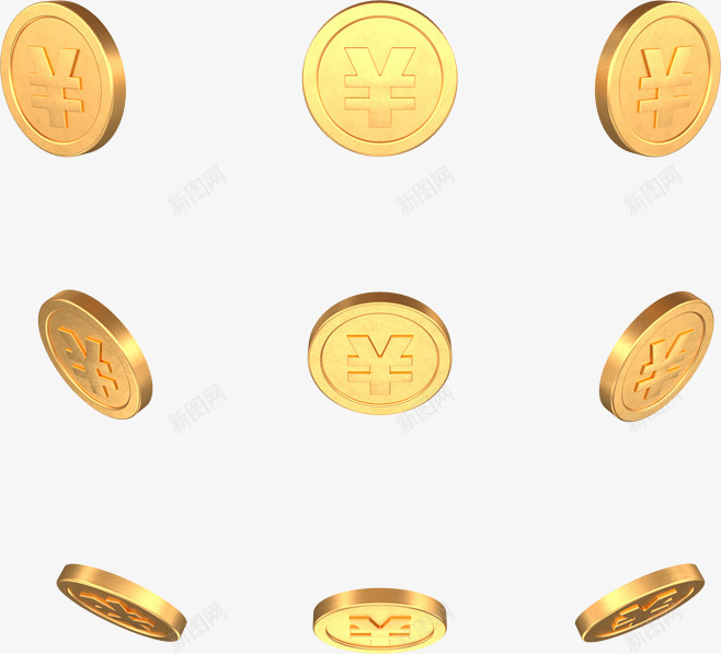 金币各种角度金币金币png免抠素材_新图网 https://ixintu.com 各种角度金币 漂浮 金币 金币素材 飞扬的金币