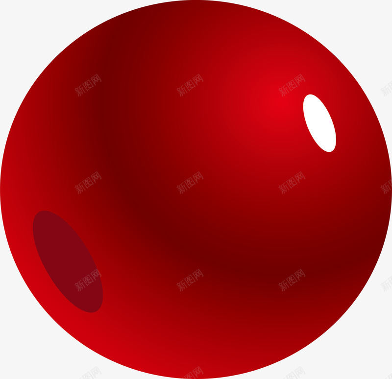 小清新红色圆球png免抠素材_新图网 https://ixintu.com 唯美圆圈 小清新圆球 水彩 渐变 简约圆球 红色圆球