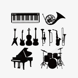 音乐音乐工具矢量图高清图片