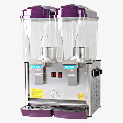 自动三缸冷饮机紫色饮料机高清图片