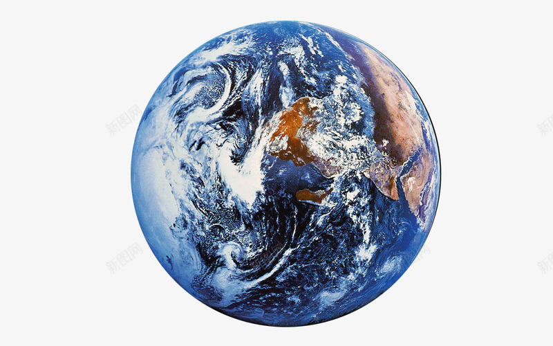 蓝色地球png免抠素材_新图网 https://ixintu.com 天体 宇宙 科幻 蓝色