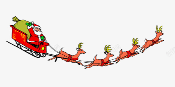 冬日圣诞节喜庆海报圣诞老人与驯png免抠素材_新图网 https://ixintu.com 冬日 喜庆 圣诞老人 圣诞节 拉车 海报 雪橇 驯鹿