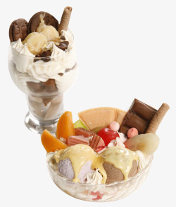 食物冰淇淋甜品冰素材