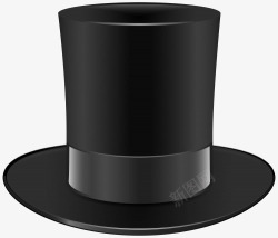 黑色魔术师帽子素材