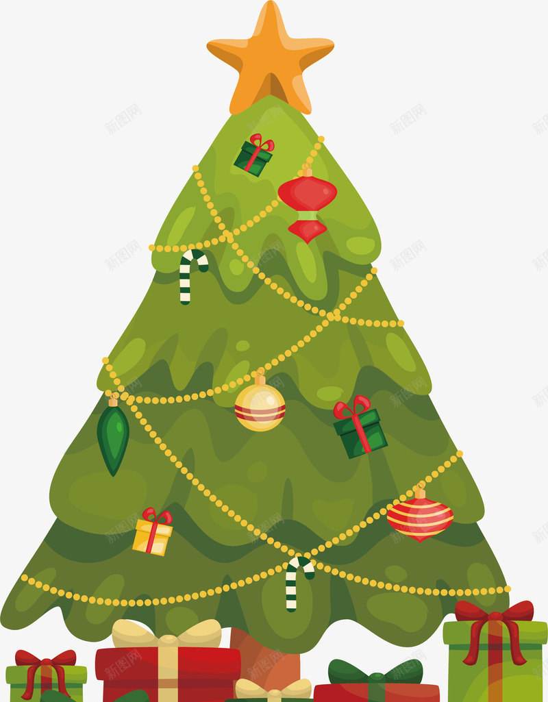 圣诞节堆满礼物的圣诞树矢量图ai免抠素材_新图网 https://ixintu.com 圣诞快乐 圣诞树 圣诞礼物 圣诞节 矢量png 礼物堆 矢量图