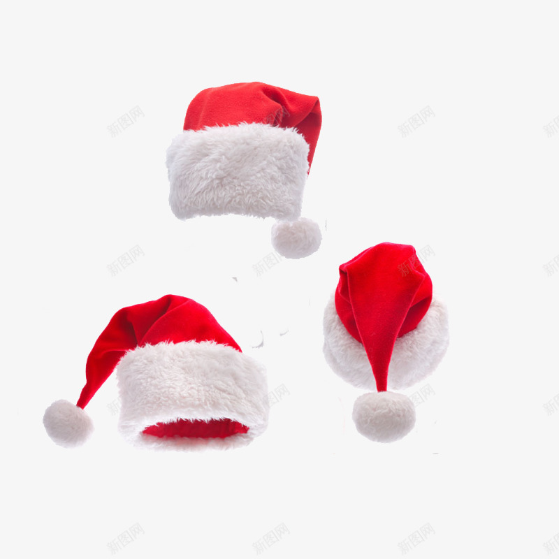 红色圣诞节帽子png免抠素材_新图网 https://ixintu.com 圣诞节 帽子 红色