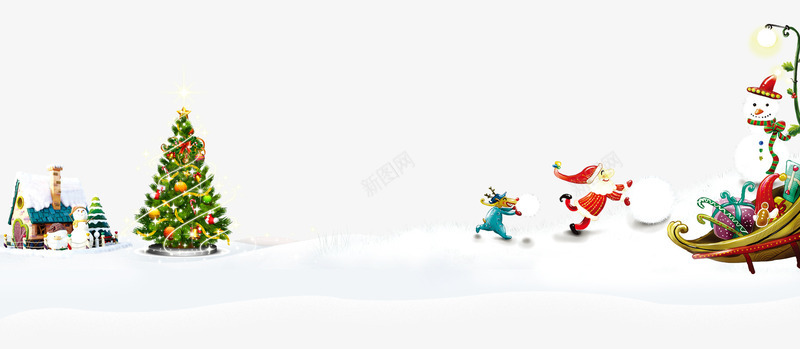 圣诞节雪景圣诞节圣诞老人png免抠素材_新图网 https://ixintu.com 圣诞老人 圣诞节 雪景