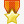 橙色的金星奖章icon图标图标