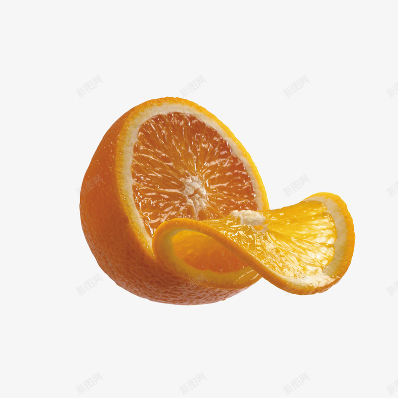 酸甜可口的橙子png免抠素材_新图网 https://ixintu.com 果实 果汁 果肉 橙子 水果 甜橙