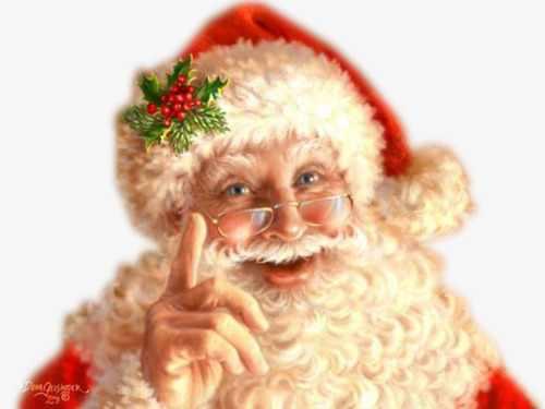 圣诞老人戴眼镜的圣诞老人装饰png免抠素材_新图网 https://ixintu.com 圣诞老人 眼镜 装饰