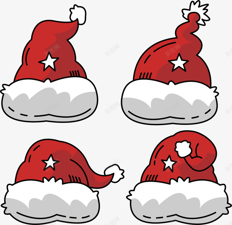 红色卡通可爱圣诞帽矢量图ai免抠素材_新图网 https://ixintu.com 卡通圣诞帽 可爱圣诞帽 圣诞帽 圣诞节 矢量png 红色圣诞帽 矢量图
