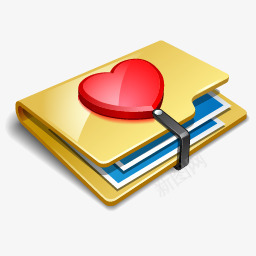 收藏夹icon图标png_新图网 https://ixintu.com 收藏夹