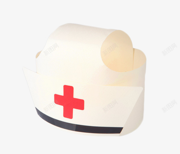 洁白的护士帽png免抠素材_新图网 https://ixintu.com 医疗 卫生 帽子图片 护士帽 红十字