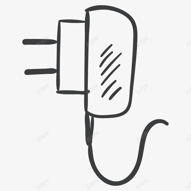 充电插头快充苹果图标png_新图网 https://ixintu.com icon 充电 图标 插头 苹果 苹果充电