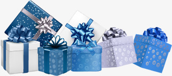 蓝色礼品盒png免抠素材_新图网 https://ixintu.com 图片 礼品盒 素材 蓝色