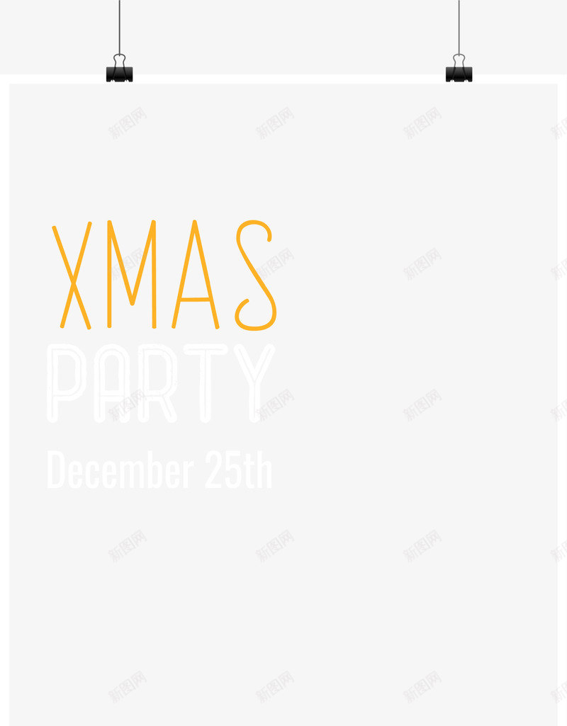 白色圣诞节夹子挂牌png免抠素材_新图网 https://ixintu.com xmas 圣诞派对 夹子 白色挂牌 节日框架 装饰图案