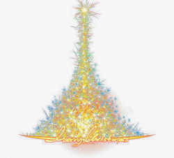 唯美LED视频圣诞树高清图片