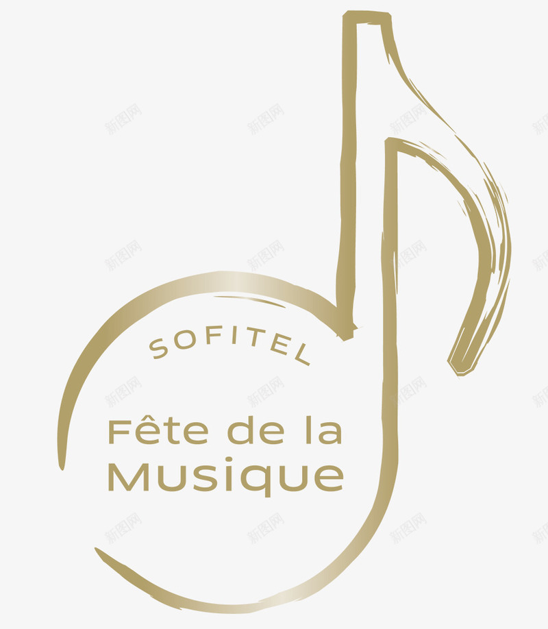 法国音乐节png免抠素材_新图网 https://ixintu.com 法国 节日 音乐 音符