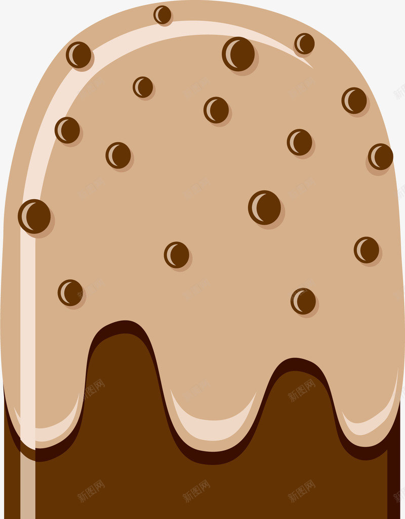 巧克力冰棒png免抠素材_新图网 https://ixintu.com 冰棍 冰爽 卡通 夏季 巧克力 清凉夏日 雪糕
