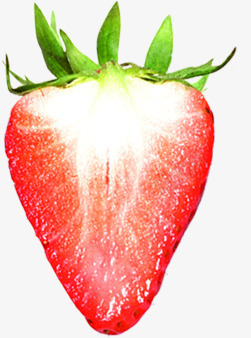 红色新鲜奶香草莓png免抠素材_新图网 https://ixintu.com 红色 草莓 鲜奶