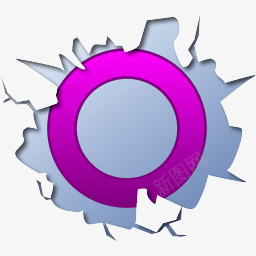 SocialinsideorkutIcon图标png_新图网 https://ixintu.com circle crack inside logo orkut social 内部 标志 社会 裂纹