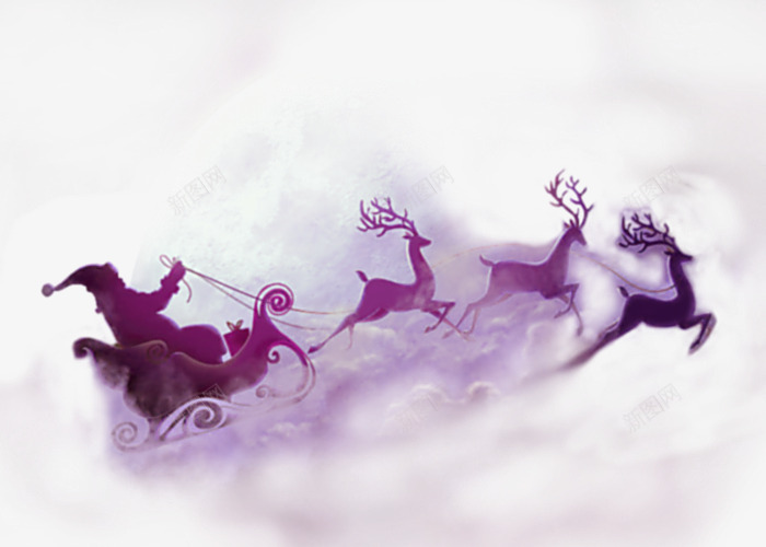 漂浮的麋鹿png免抠素材_新图网 https://ixintu.com 圣诞 圣诞元素 圣诞素材 圣诞麋鹿 在天上飞的麋鹿 淘宝 淘宝素材
