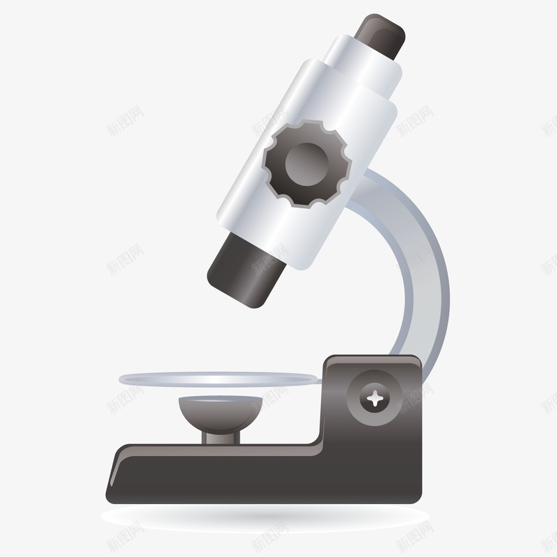 显微镜图标icon透明图矢量图eps_新图网 https://ixintu.com 实验 显微镜 科技 纳米 纳米科技 观察 矢量图