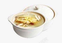 煲汤砂锅养生鸡汤高清图片