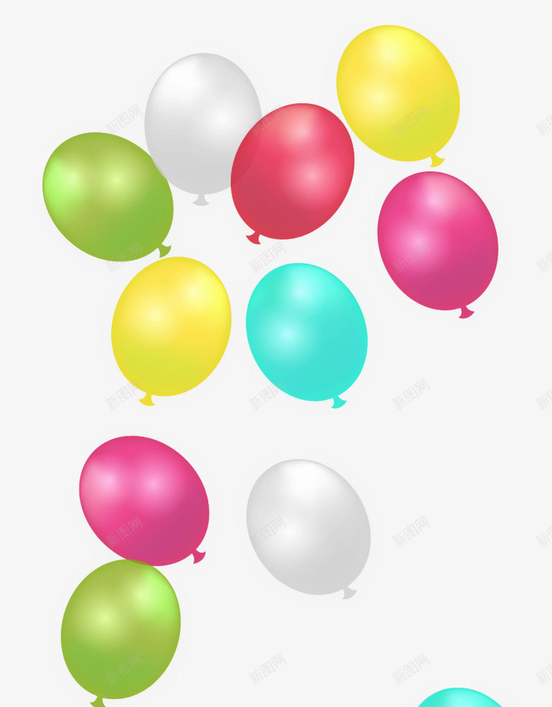 儿童节纷飞的气球png免抠素材_新图网 https://ixintu.com 一堆气球 儿童节 多彩气球 童趣 纷飞的气球 美丽气球