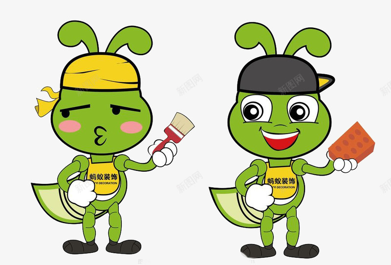 绿色的小蚂蚁png免抠素材_新图网 https://ixintu.com 绿色 蚂蚁 蚂蚁搬家 表情 装饰