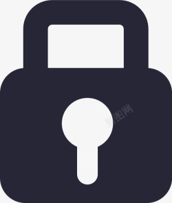 icon锁icon48锁子2矢量图图标高清图片