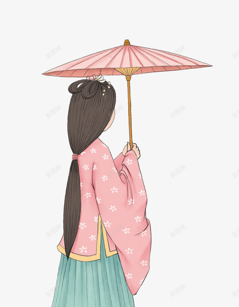 古代打伞的美女中国风png免抠素材_新图网 https://ixintu.com 中国风 古代 古代女人 女性背影 打伞的美女 拿着伞 撑着雨伞的 美人背影 长发美女