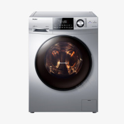 直驱变频海尔滚筒洗衣机EG10014高清图片