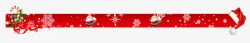 红色侧边导航栏淘宝店圣诞节导航栏高清图片