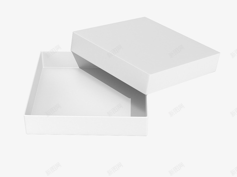 打开的白色礼物盒png免抠素材_新图网 https://ixintu.com 圣诞礼物 开着的 扁形礼物盒 生日礼物 白色礼盒 礼物盒 礼盒 空白包材 空的 空礼盒 纸盒子 高档包装盒