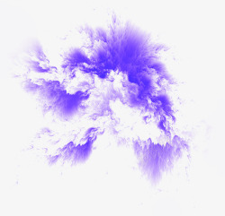 蓝紫色星云宇宙太空素材