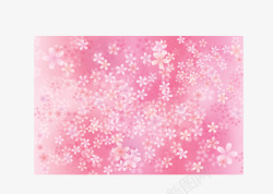 粉色樱花无缝背景日本樱花素材