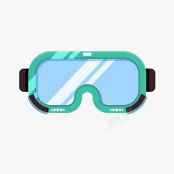 滑雪护目镜素材