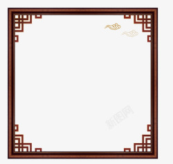 传统图形中国风边框标题框高清图片