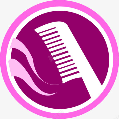 紫色网页化妆品icon图标图标